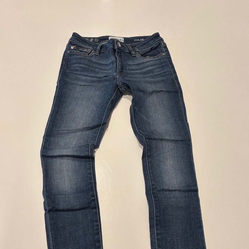 DL 1961 Dark Blue Denim Jeans